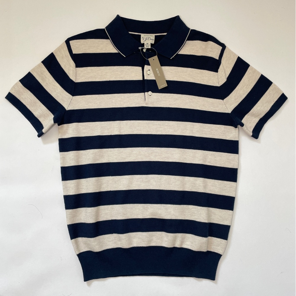 NWT JCrew Stripped Polo Shirt